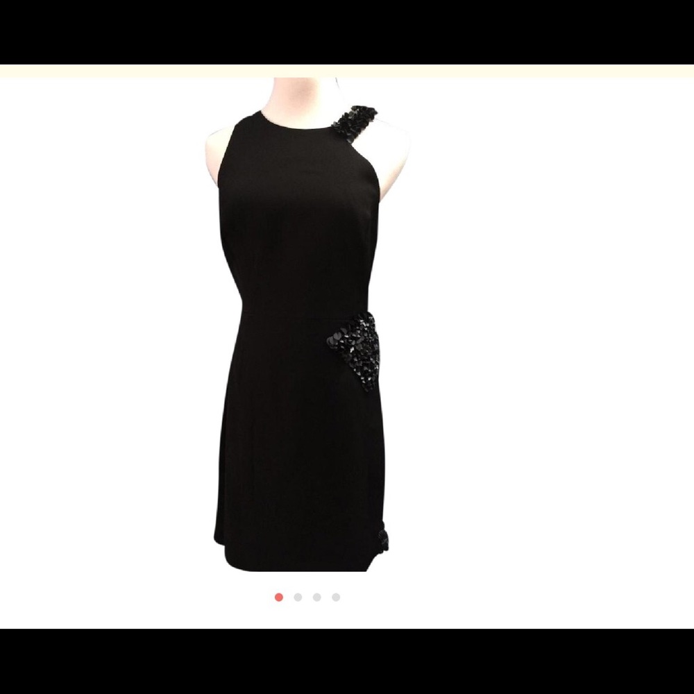 Halston Heritage halter little mini dress - Picture 2 of 5